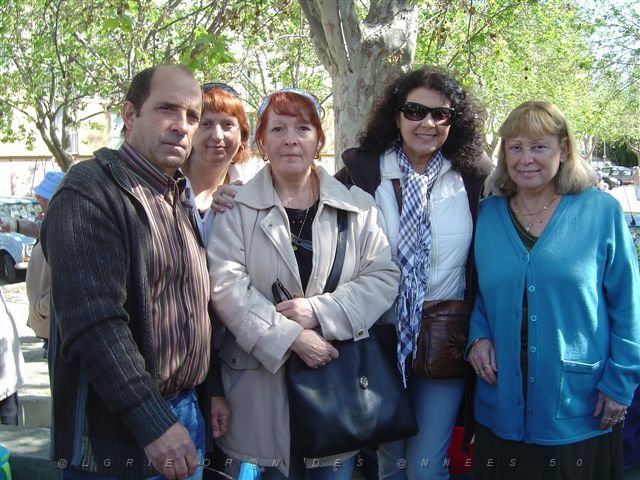 NIMES 2008 09 cousins Diaz et Gonzalez et Jeannine.JPG -                                